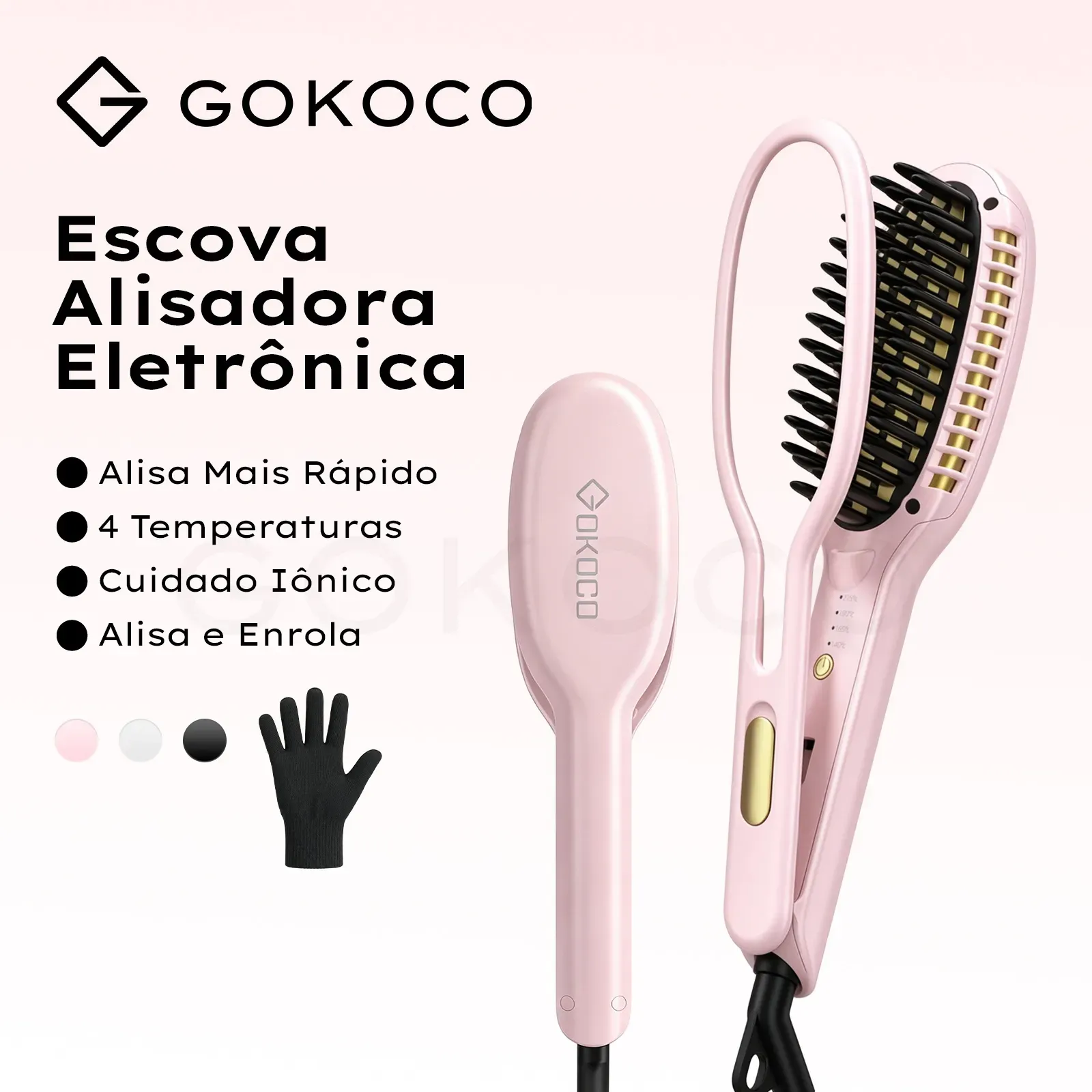 Escova Alisadora Iônica